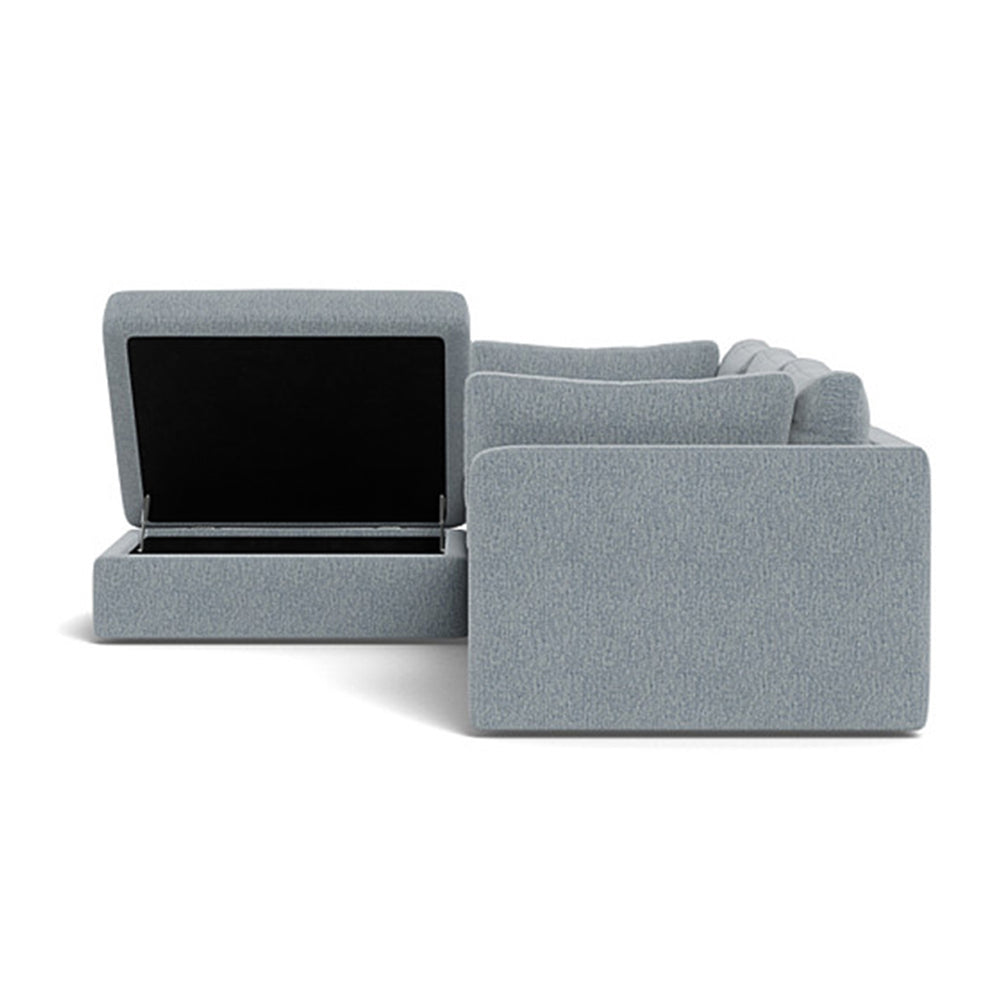 Haven Modular 3-seater Sofa with Storage Ottoman