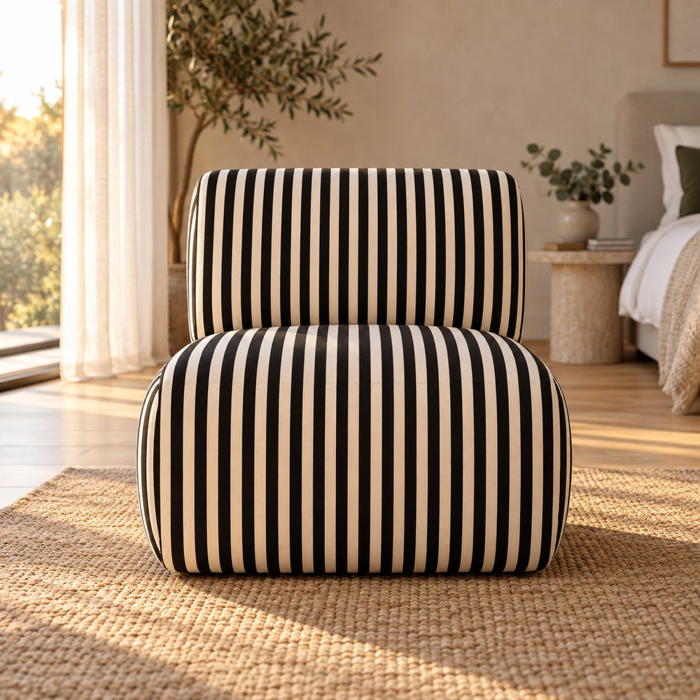 Close-up of the Huxberry Savannah Accent Chair
