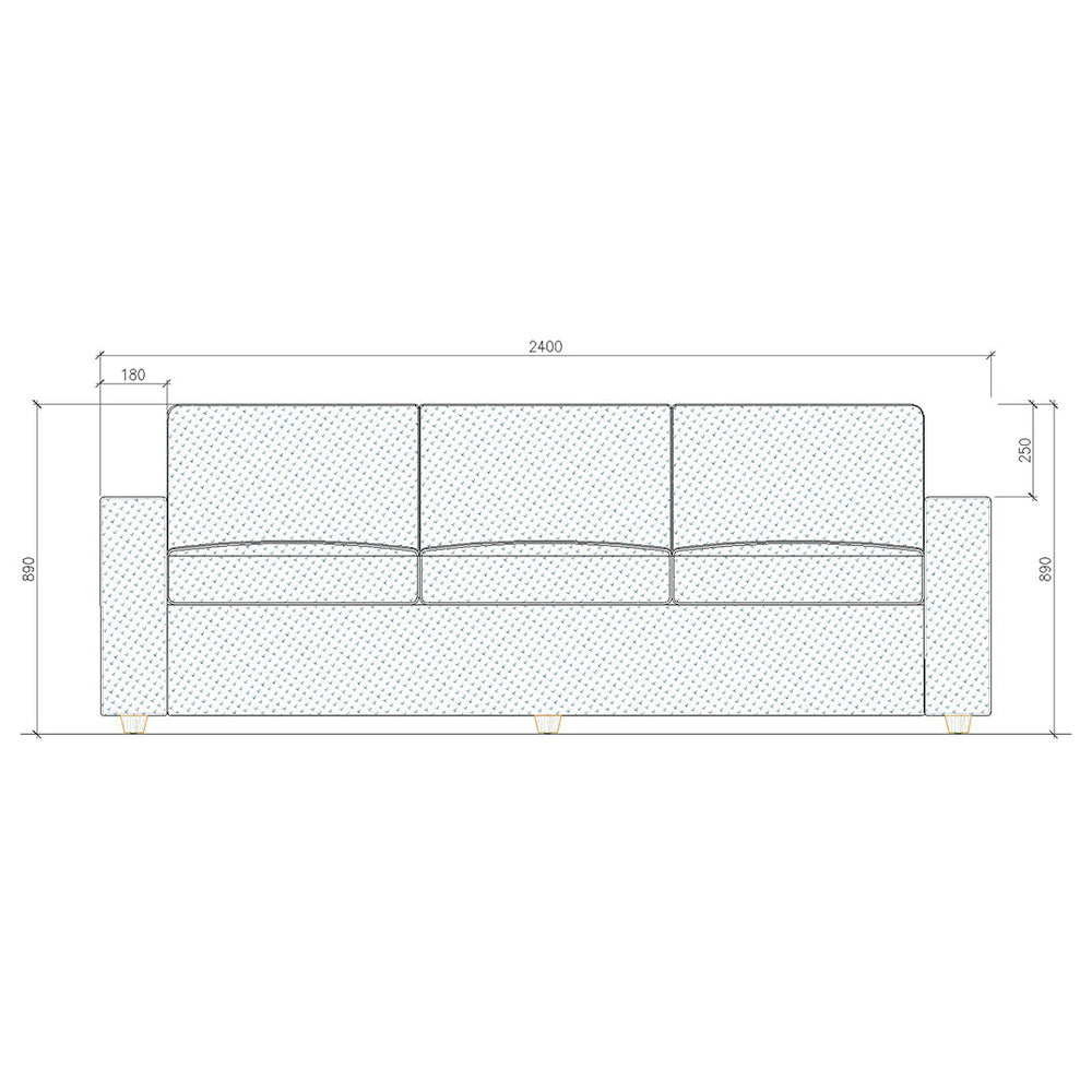 Calvin 3 seater Sofa