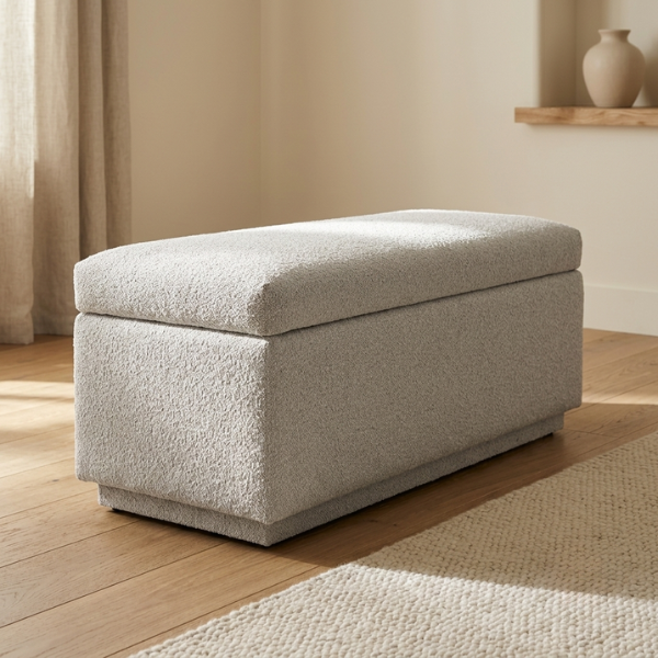 Valencia Storage Ottoman
