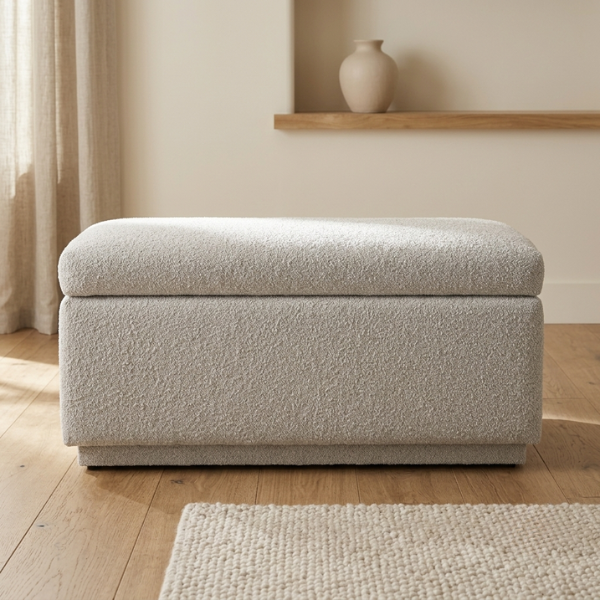 Valencia Storage Ottoman