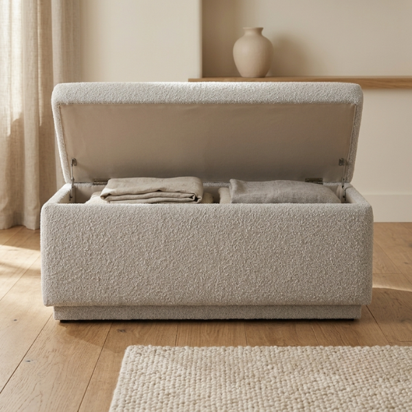Valencia Storage Ottoman