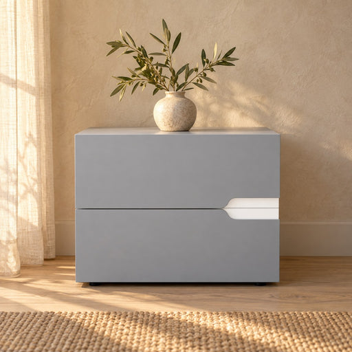 Huxberry Annex Nightstand seen from the front
