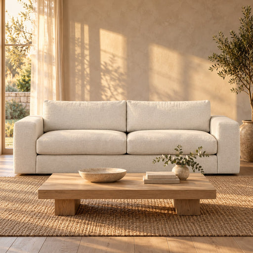 Huxberry Carlton Sofa seen from the front