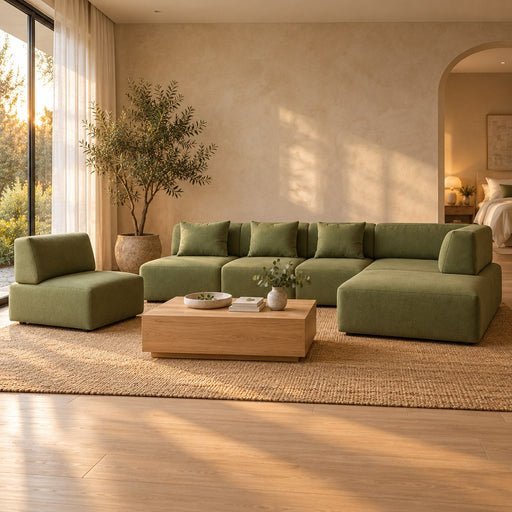 Huxberry Celeste Modular Sofa seen from the front