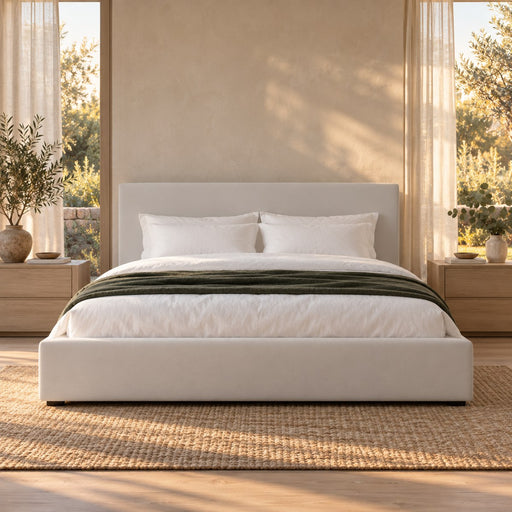 Huxberry Harlow Bed seen from the front