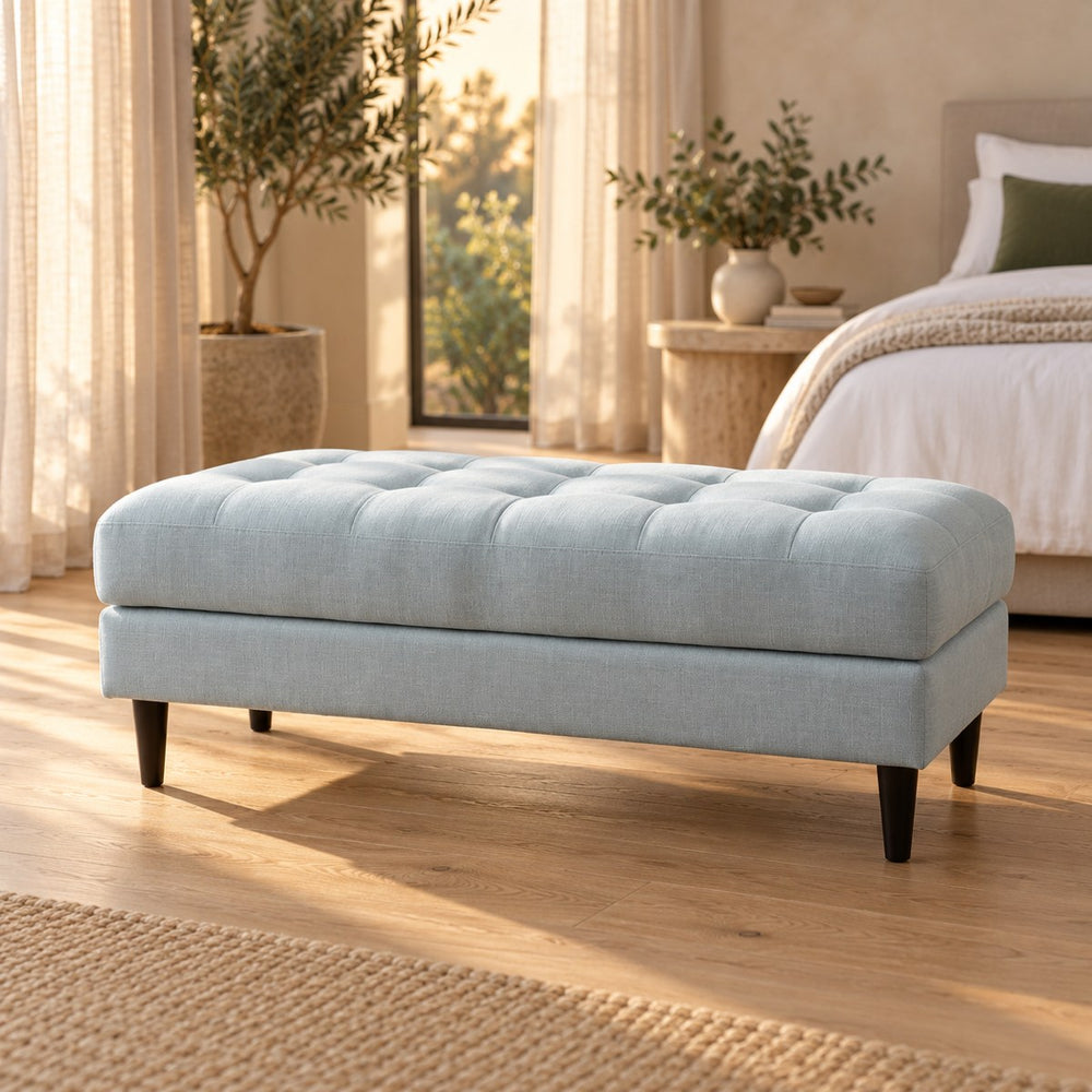 Close-up of the Huxberry Paris Ottoman