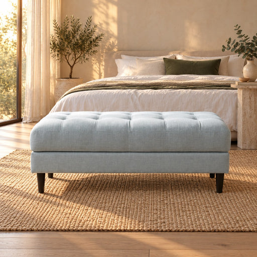 Huxberry Paris Ottoman seen from the front
