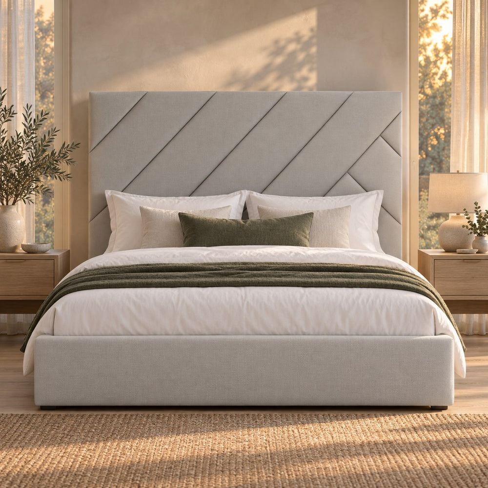 Huxberry Seville Bed seen from the front