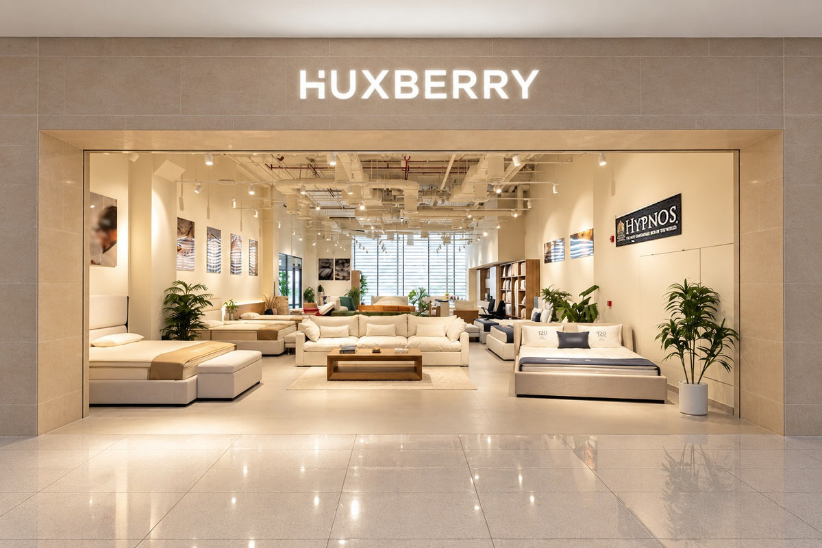 The Huxberry showroom at Dubai Festival Plaza