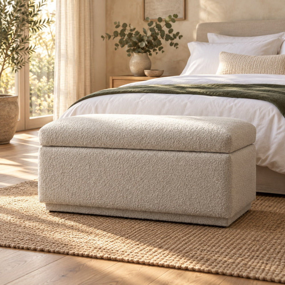 Valencia Storage Ottoman